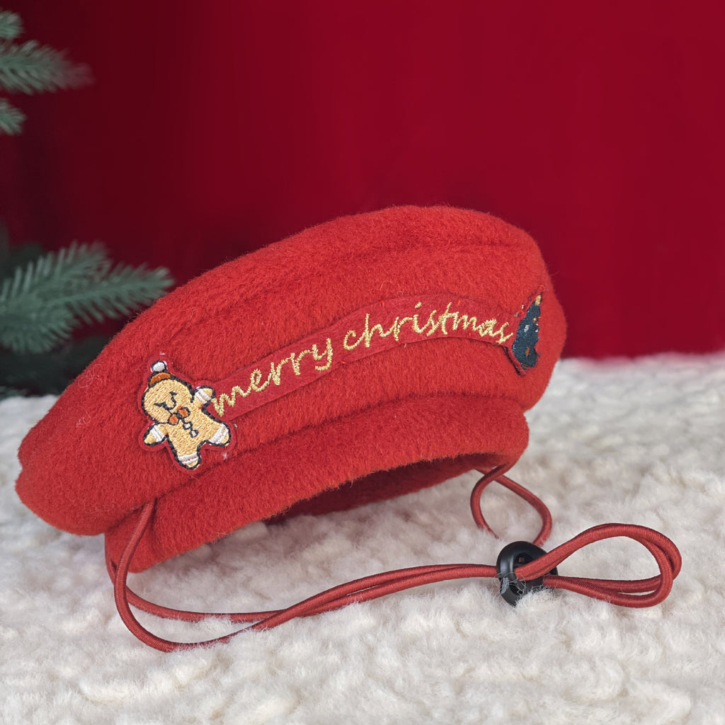 Chapeau pour animaux de compagnie de style Noël