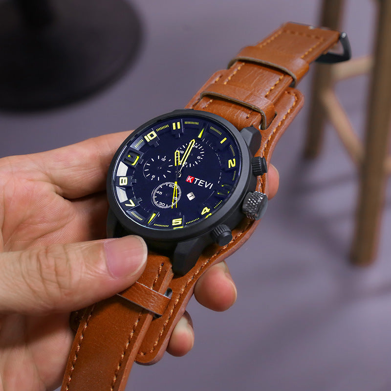 Mouvement du calendrier de montres Quartz de Big Homme