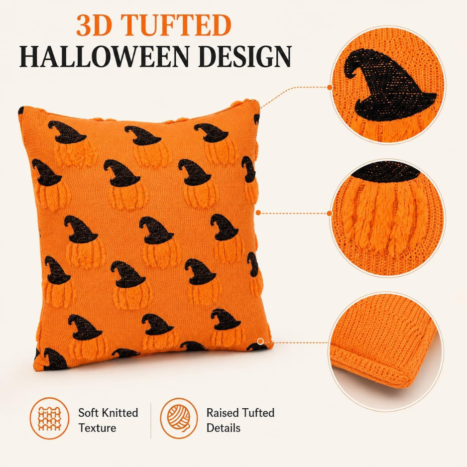 Couvertures d'oreillers 2PCS Halloween