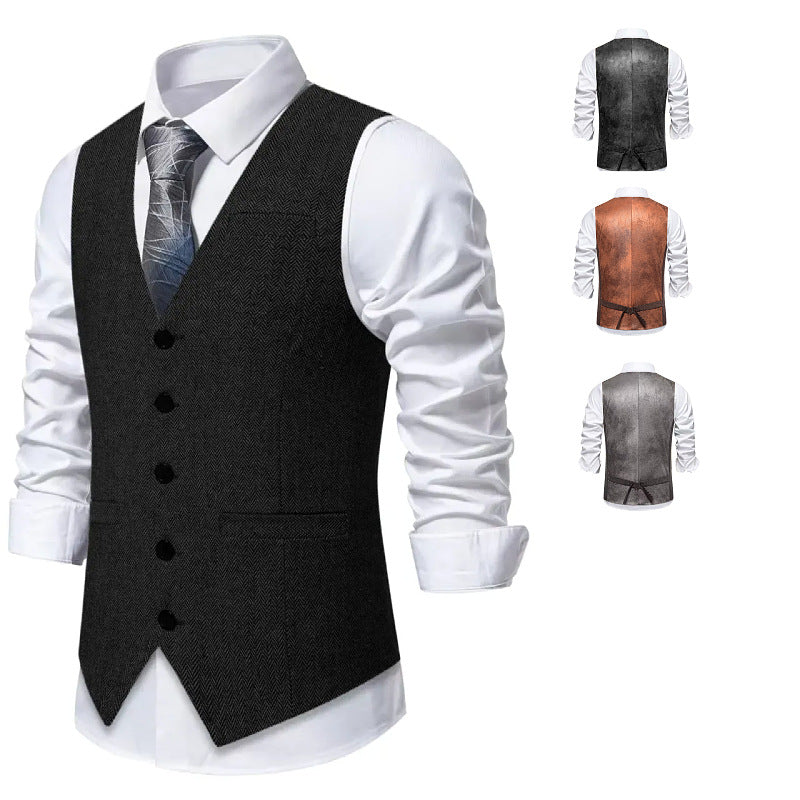 Manteau de taille vintage pour homme