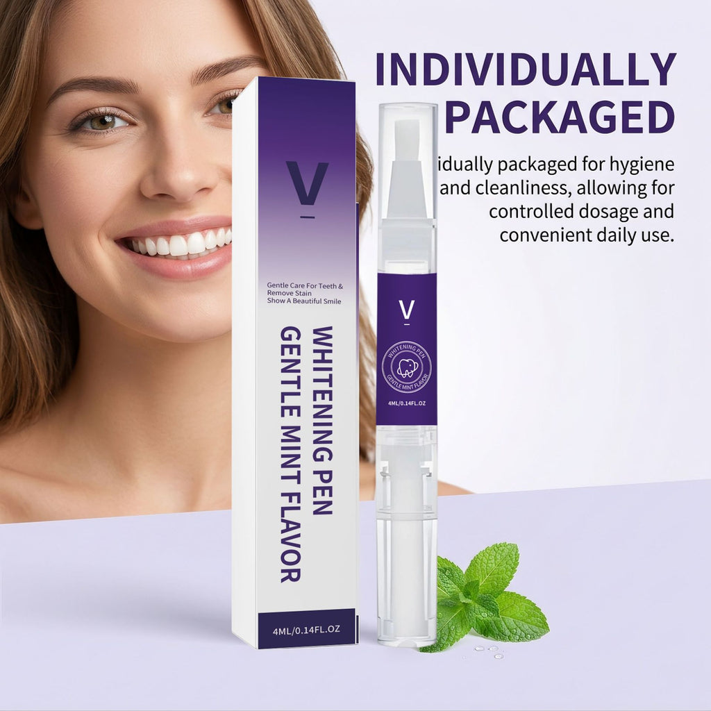 Stylo de soins de dents Stylo de soins souriants