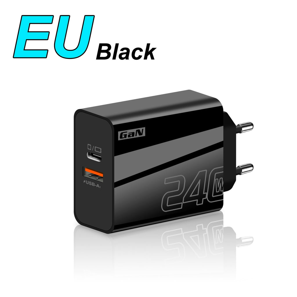 Adaptateur de recharge rapide multiports 240W pour smartphones