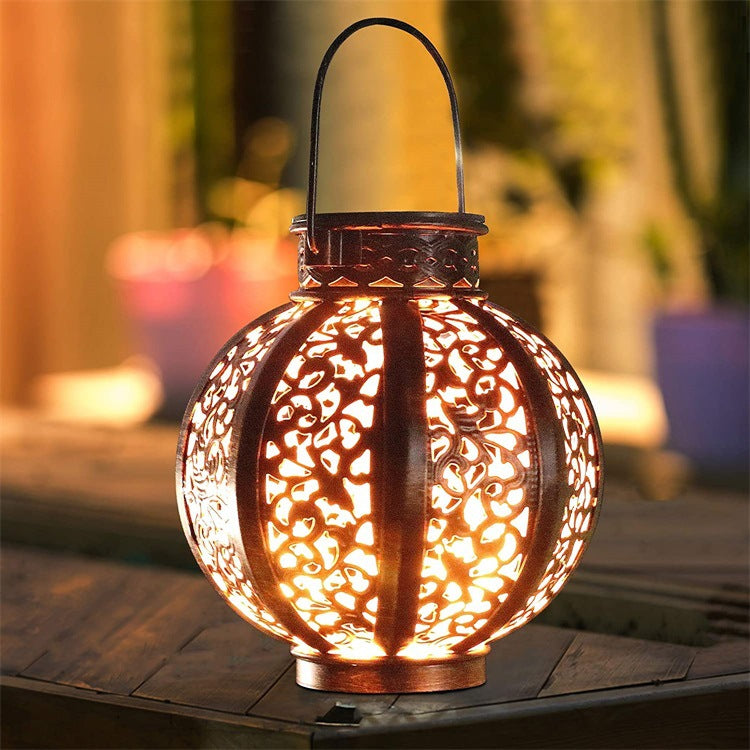 Retro Spherical Chandelier Atmosphere