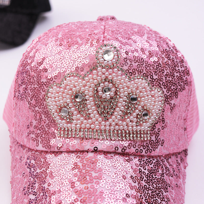 Crown Princess Childrens Mesh Hat