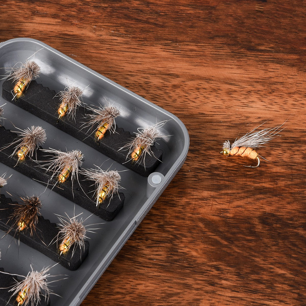 A6 Boxed Fly Hook Big Fur Fly Worm 40pcs Fishing Hook
