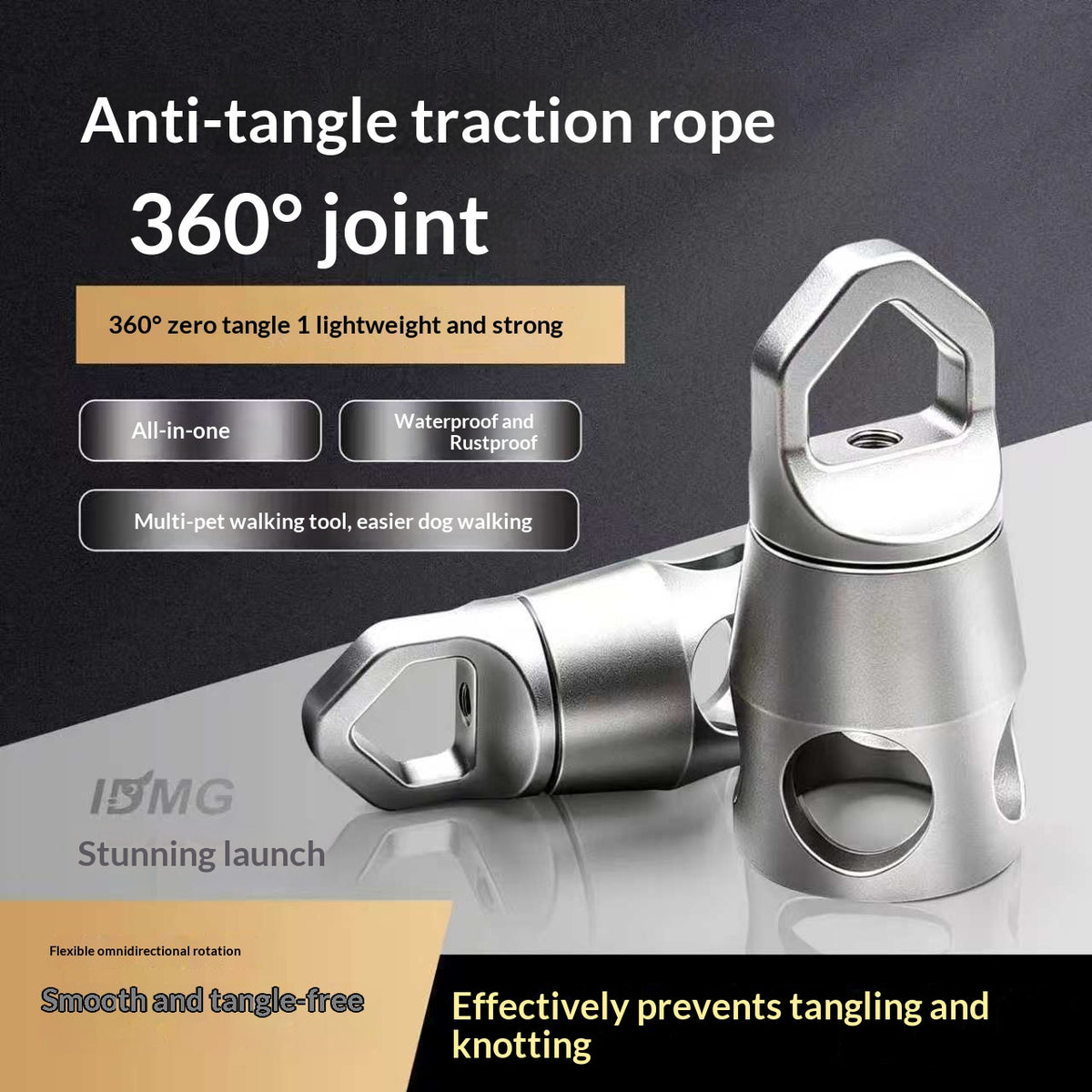 Joint pivotant anti-angle