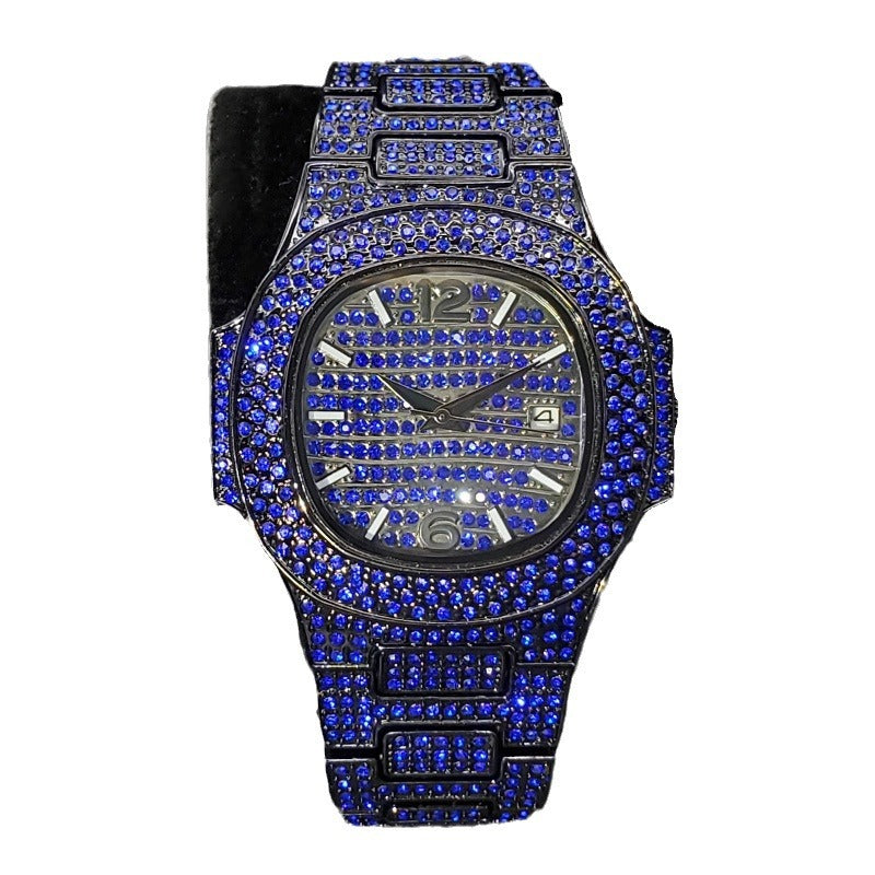 Special-interest Full Diamond Rap Hip Hop Montre