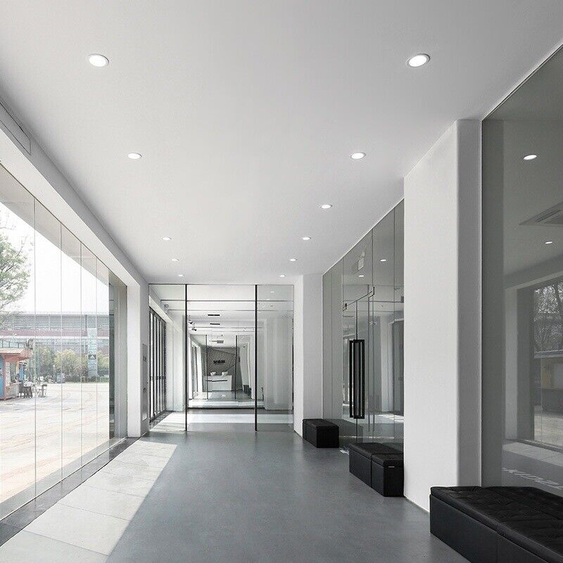 20X Ultra Slim encastré LED panneau plat Plafond lumières Spot Lumières en bas Spotlights