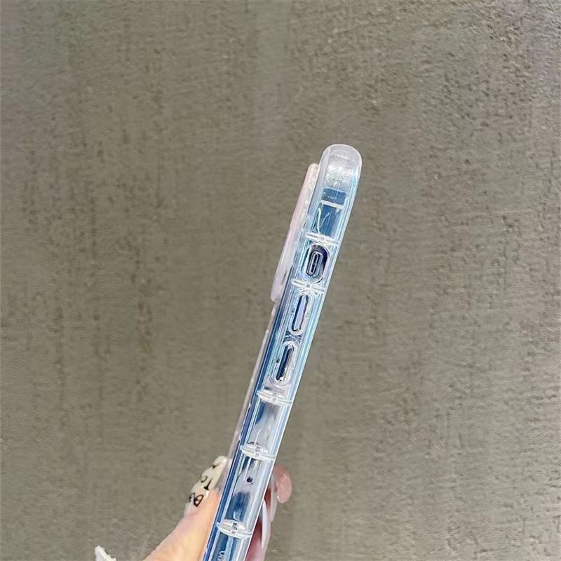 Étui de téléphone tout inclus résistant à la goutte Love Makeup Mirror