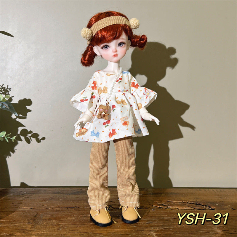Vêtements de poupée BJD à 6 points 30 cm