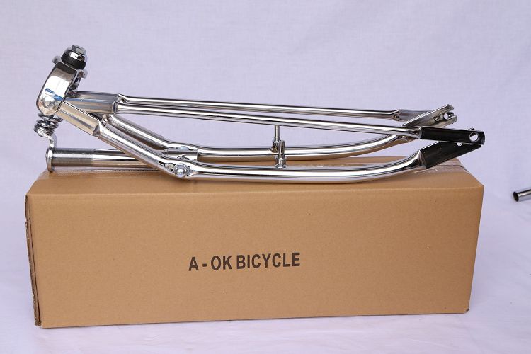 Tête de ressort de fourche avant coupant le VTT