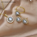 Perle d'eau douce Simplicité Collier Tout-Match
