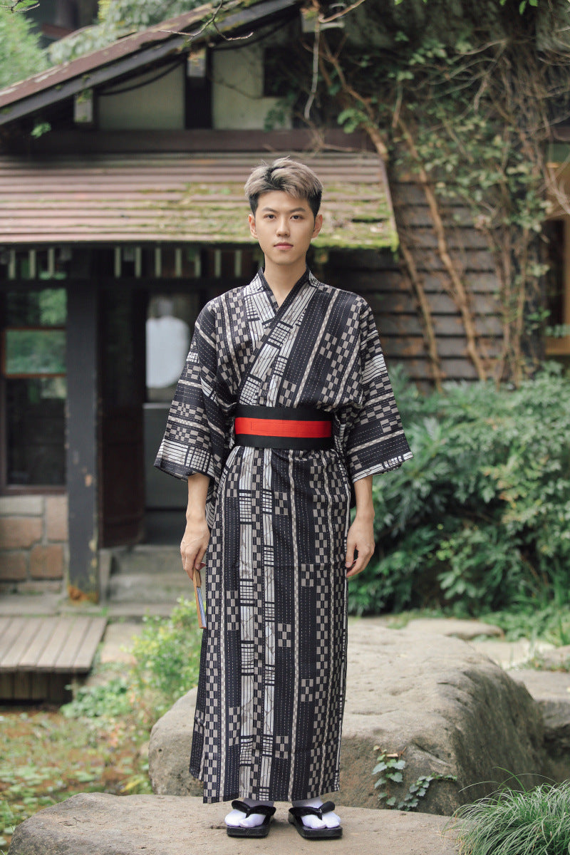 Japonais Kimono Homme traditionnel Samurai Gentleman