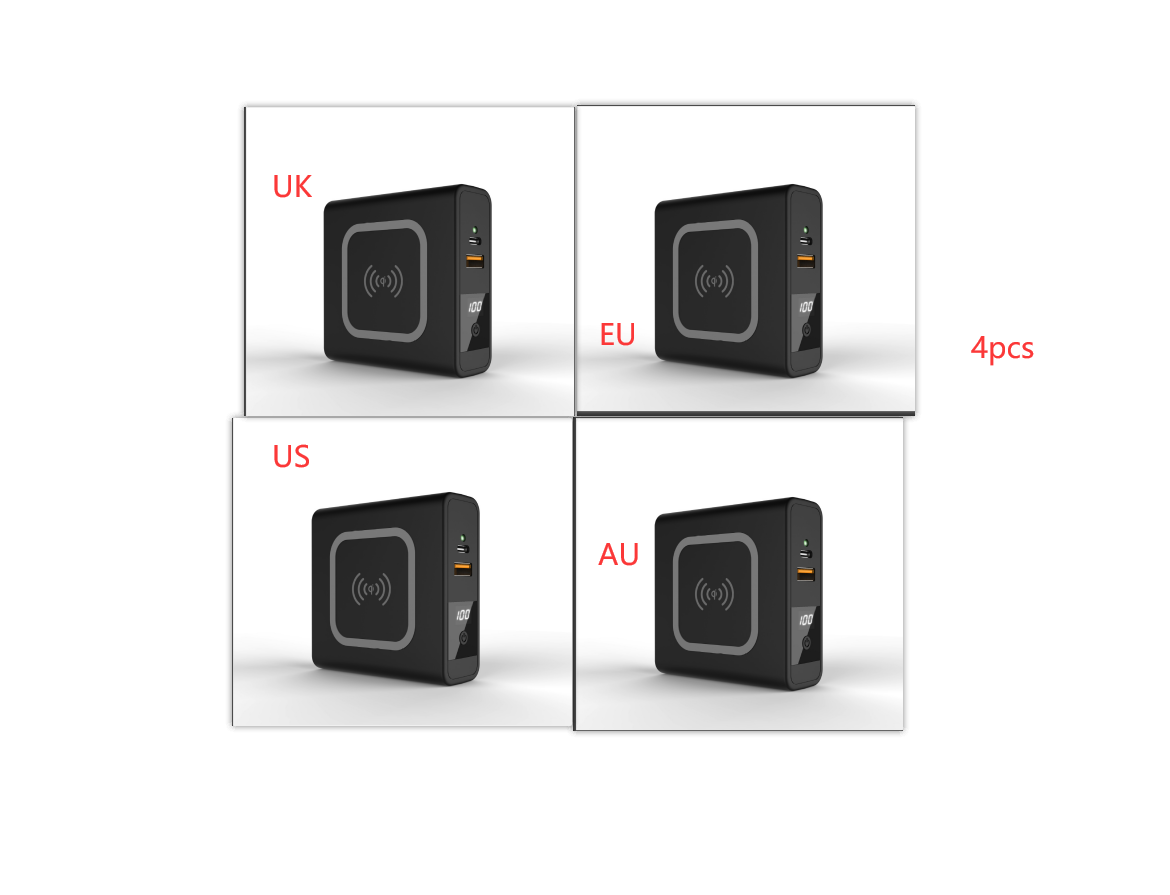 Super QI sans fil charge Trésor PD20W Banque de puissance rapide