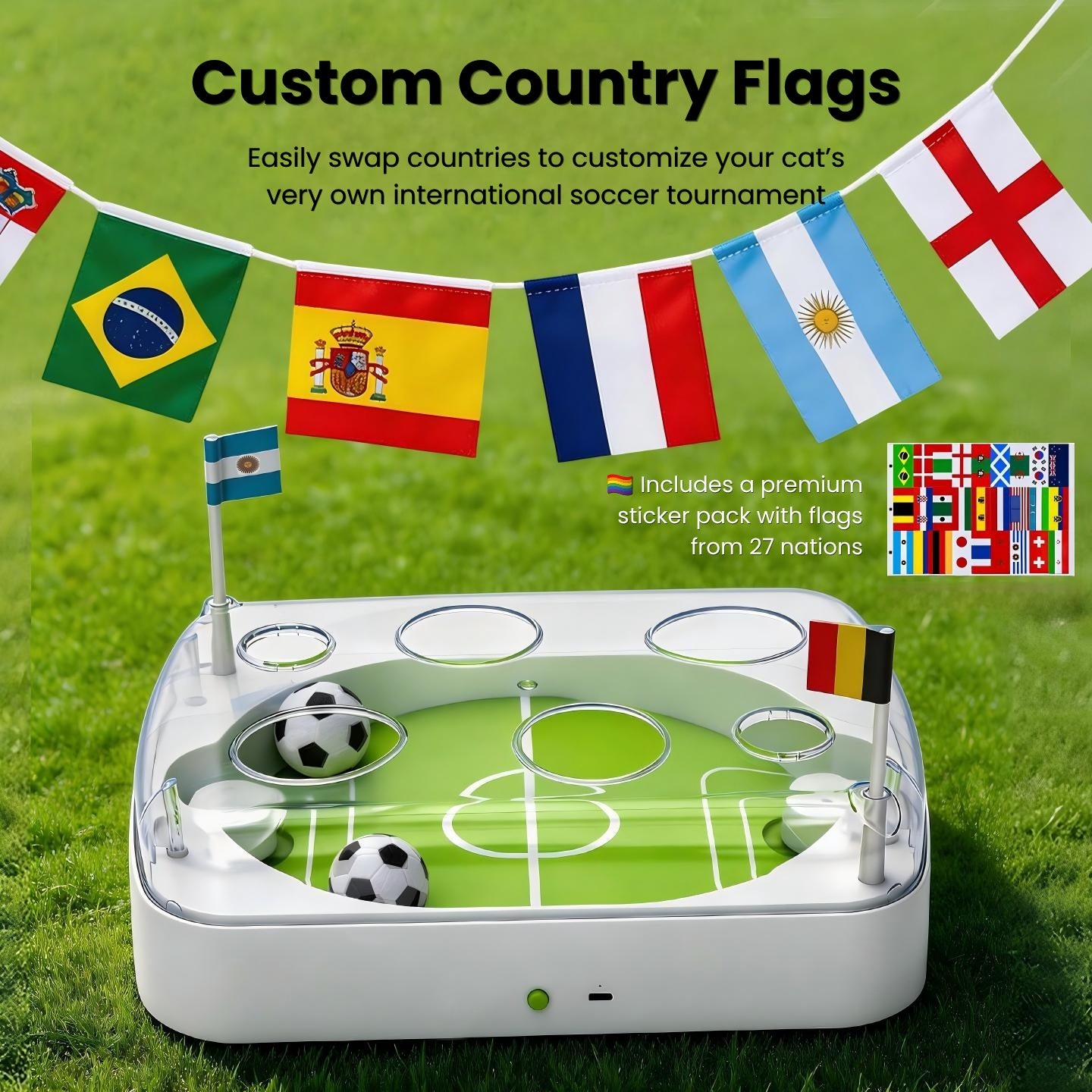 Jouet électrique d'induction de soccer pour le divertissement autonome et le soulagement de l'ennui