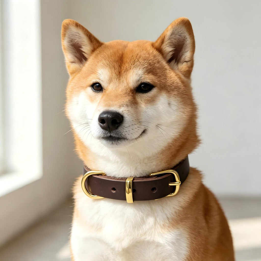 Collier minimaliste pour animaux de compagnie en alliage de zinc