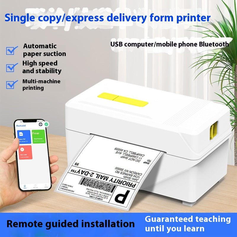 FlashLabel Thermal Express Face Machine Unique Imprimante d'étiquettes Kupono