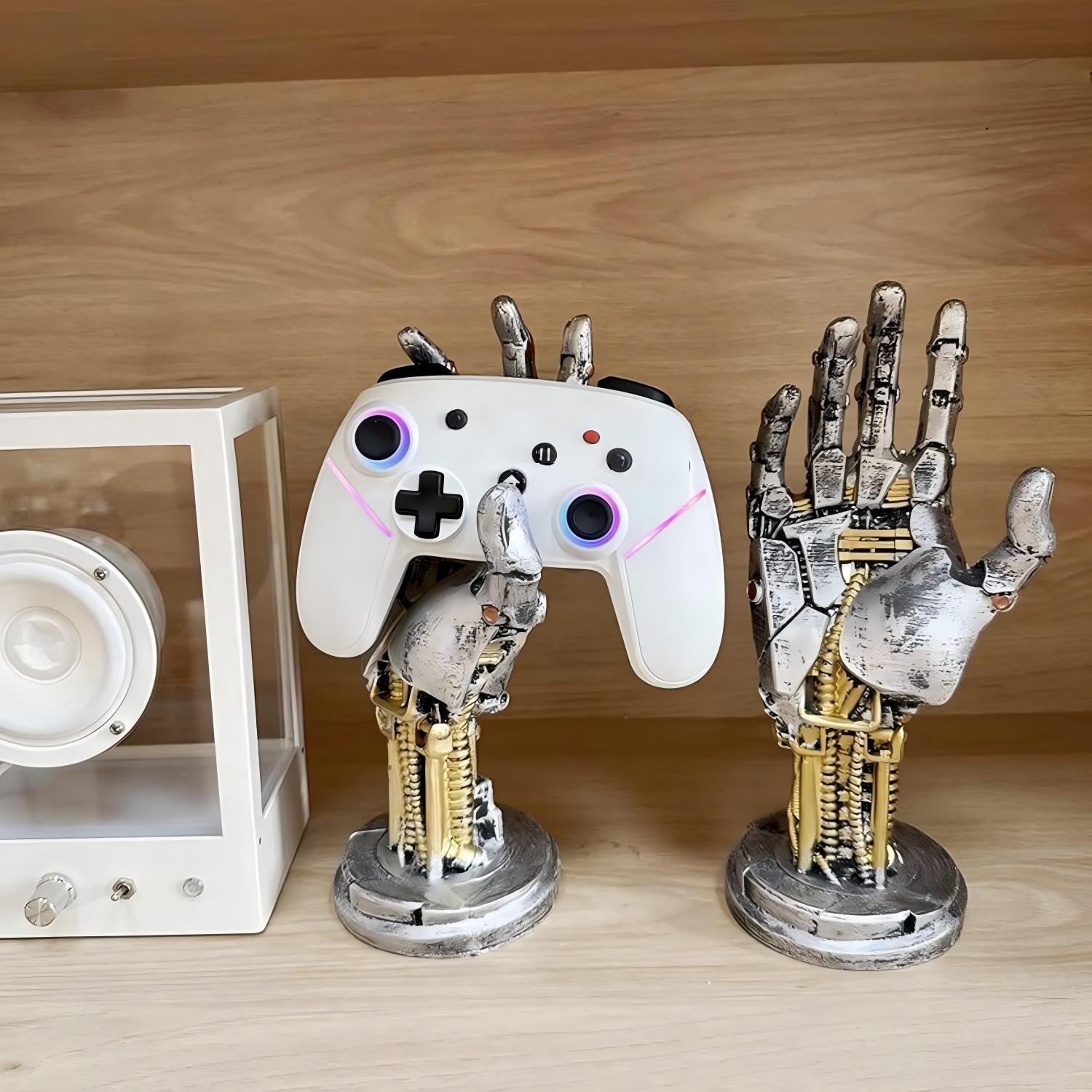 Staue de main mécanique créative