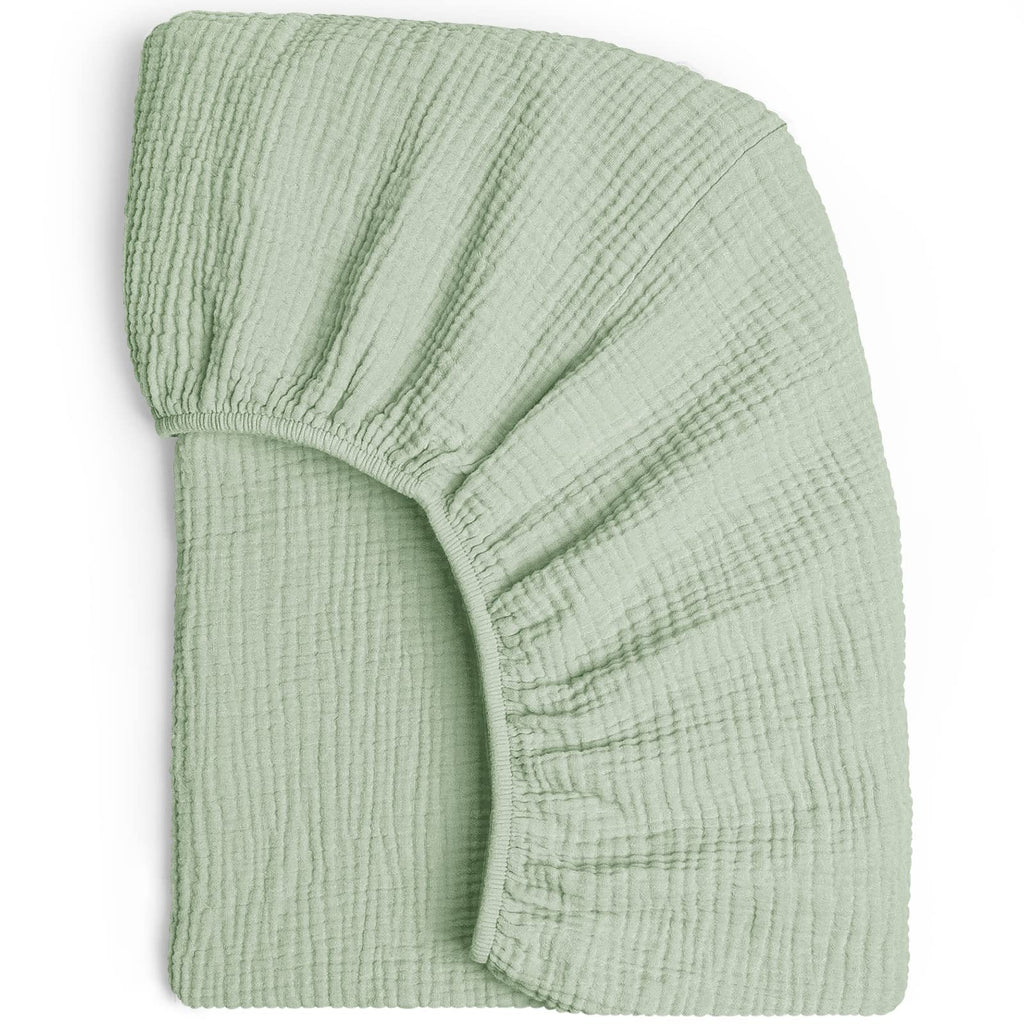 Feuille de gauze en coton intégral, imprimée pour bébé européenne et américaine
