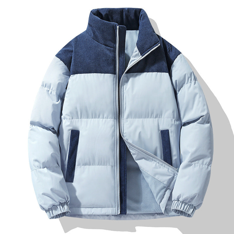 Manteau matelassé unisexe d'hiver polyvalent