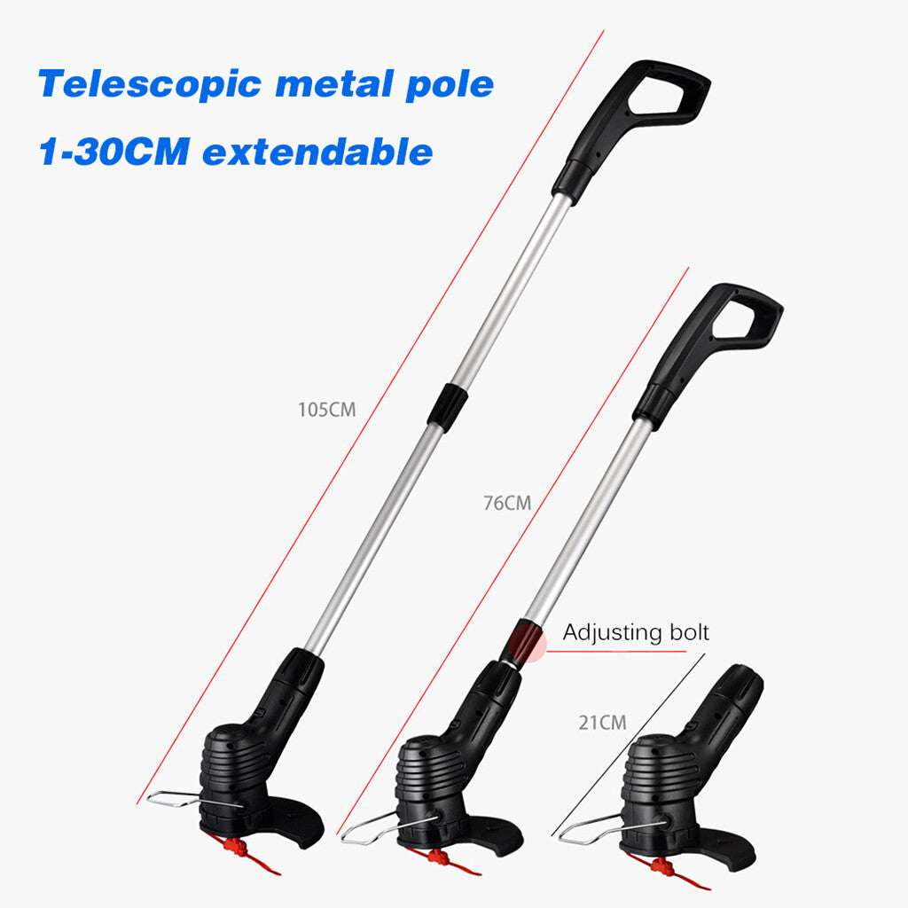 Brushcutter sans fil électrique avec piles et chargeur NEW