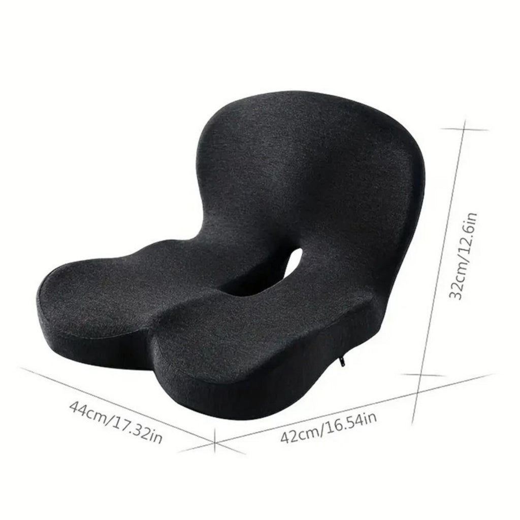 Memory Foam Seat Back Pain Support Booster Coussin Chaise Car Oreiller Lombaire
