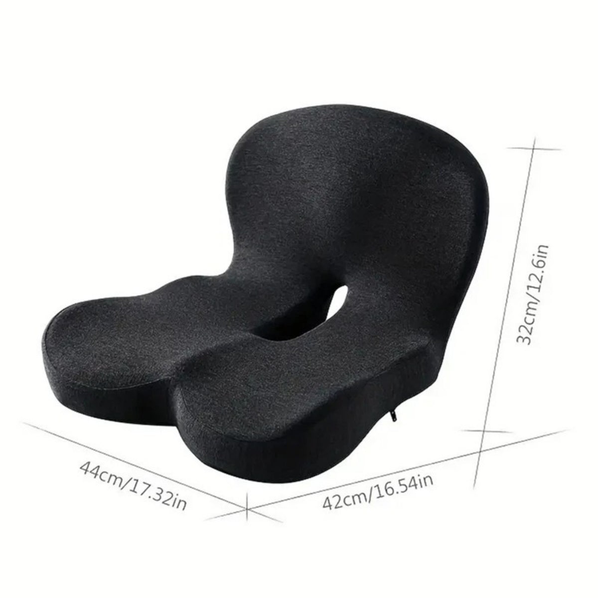 Memory Foam Seat Back Pain Support Booster Coussin Chaise Car Oreiller Lombaire