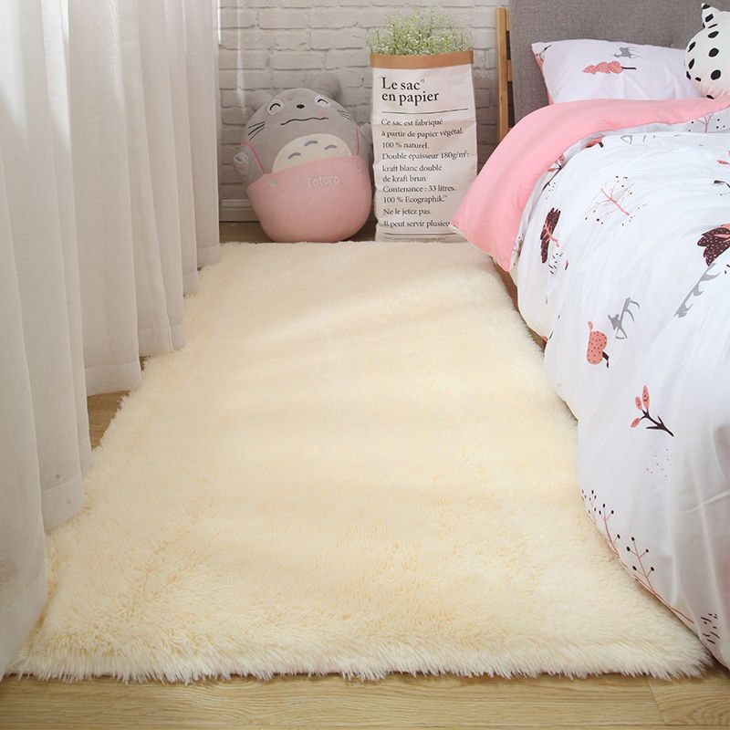 Chambre à coucher de tapis en laine de soie