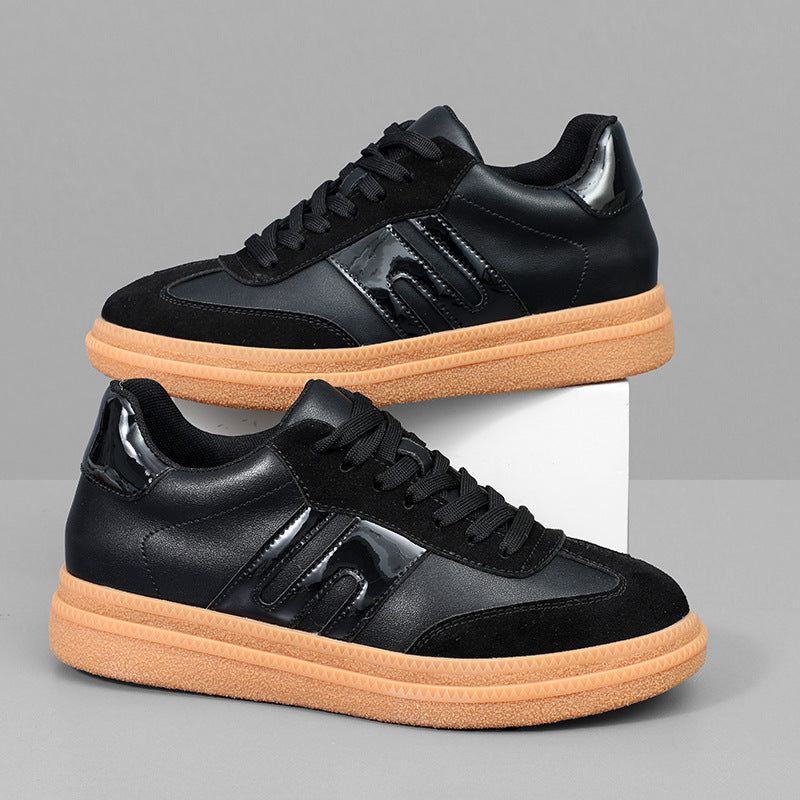 Rétro Sneakers Casual Retro pour femmes à semelle épaisse