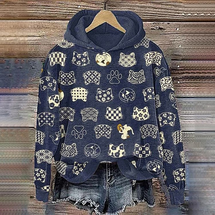 Cherry Blossom Print Trendy Casual Top Jacket