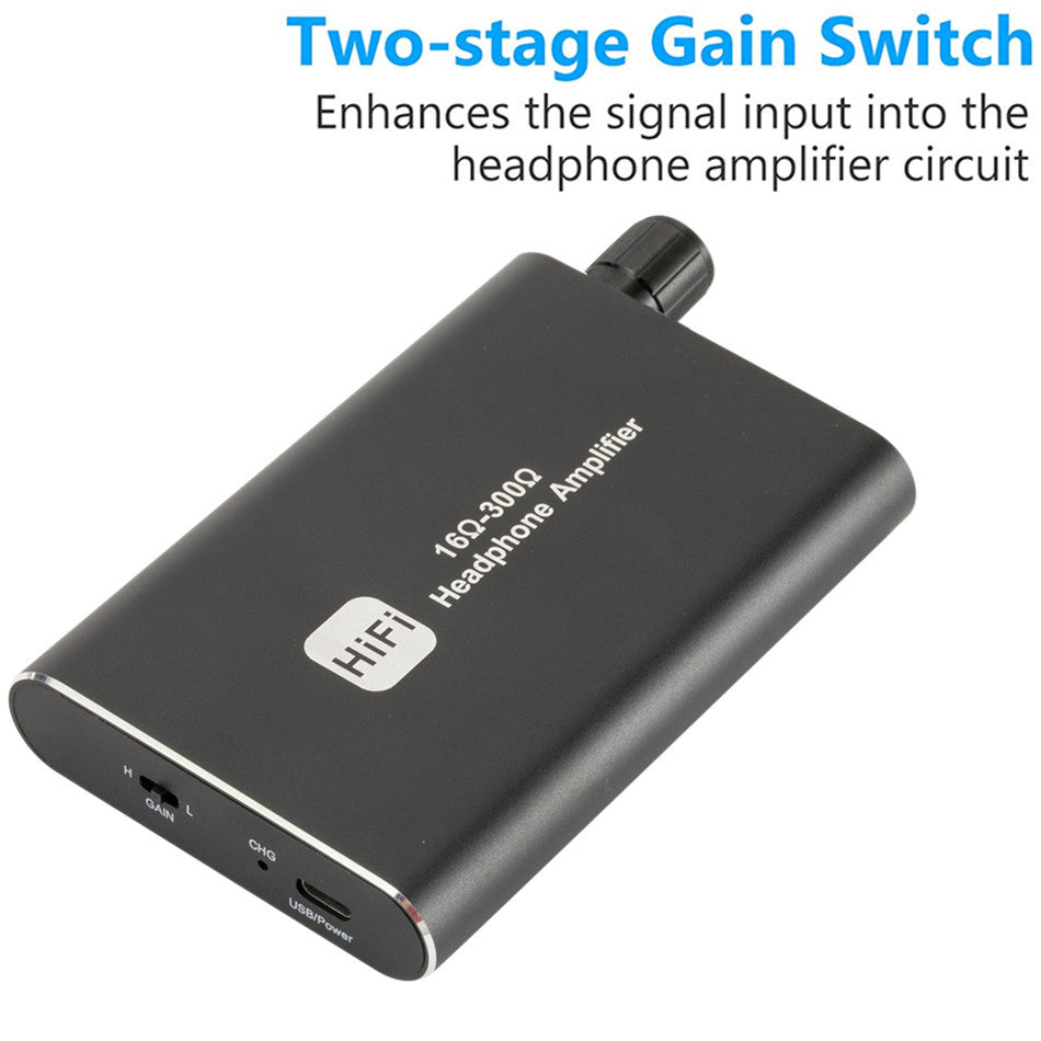 16-3000 Écus Amplifieur casque Portable Earphone AMP 3.5mm avec câble USB audio