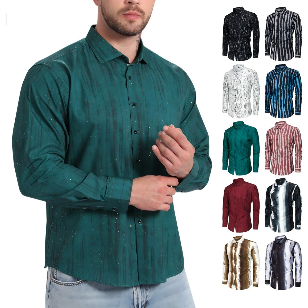 Chemise homme avec une sensation haut de gamme