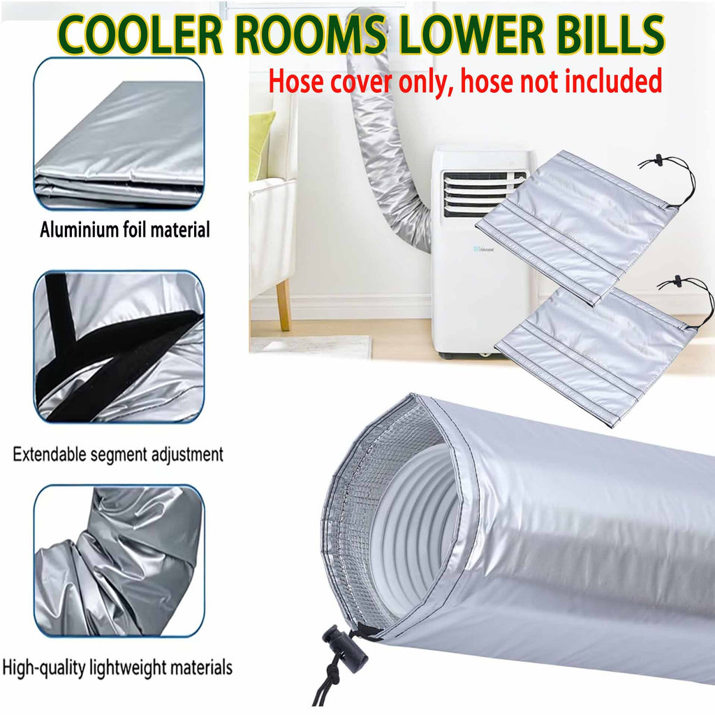 Couverture de tuyau du climatiseur portable