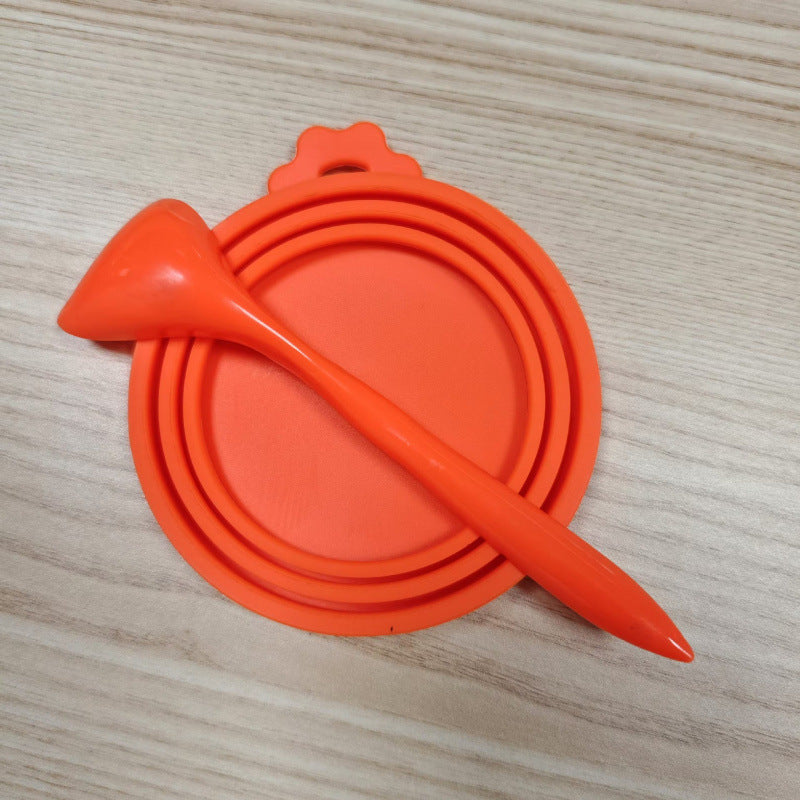 Couverture en silicone pour aliments pour chats