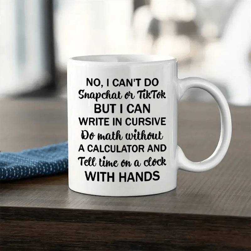 Elegant and fun mug
