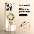 Cas téléphonique Desert Gold Electroplating Pc Bracket