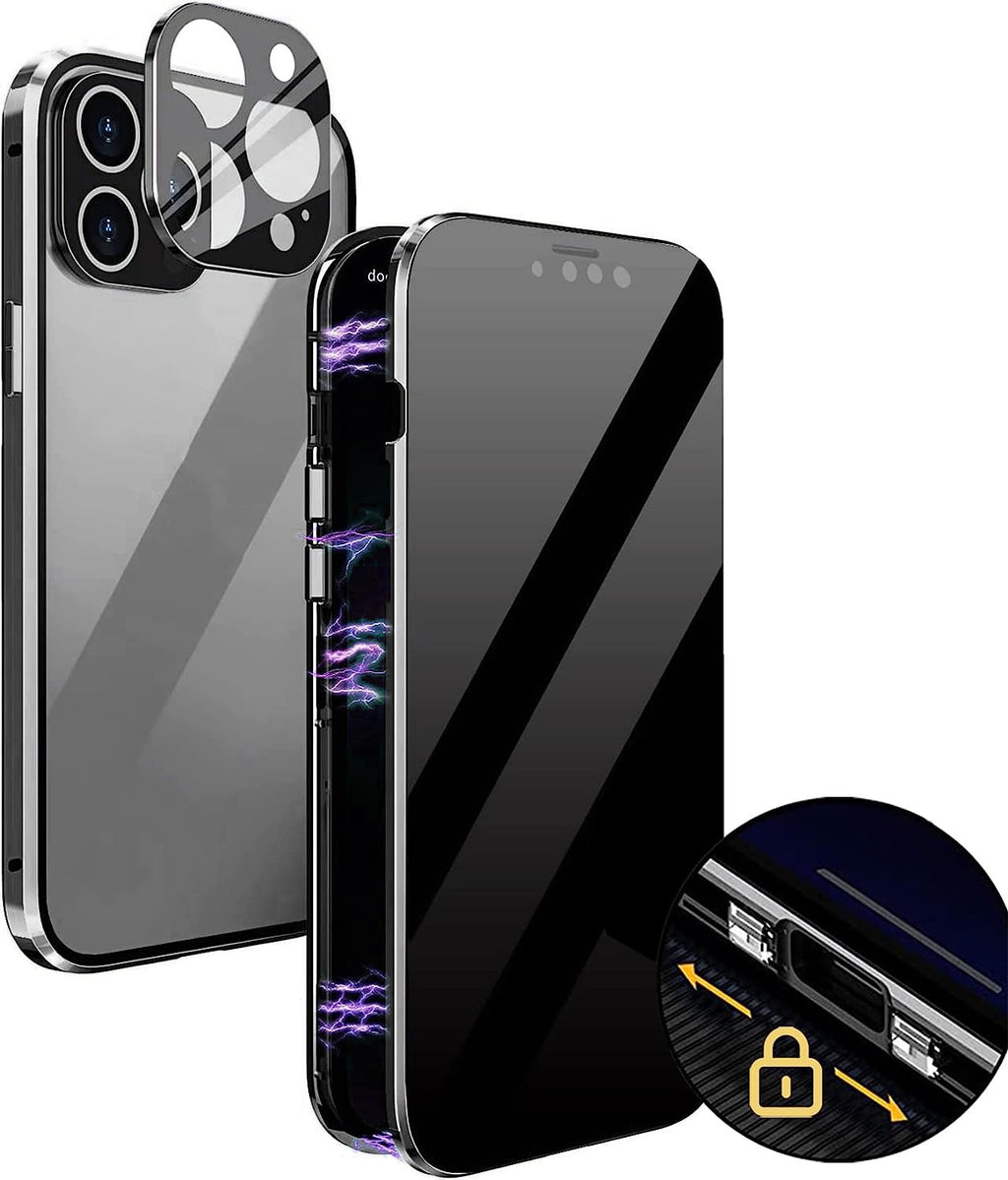 Boitier de téléphone Magneto avec verre double face