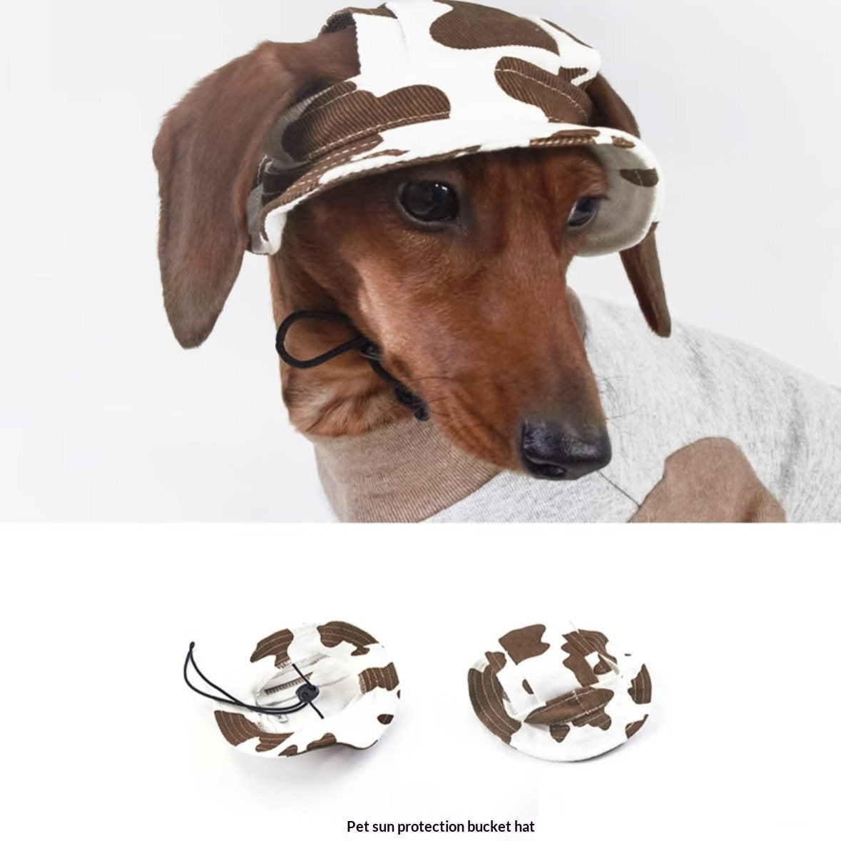 Accessoire pour animaux de compagnie imprimé à motifs de vache