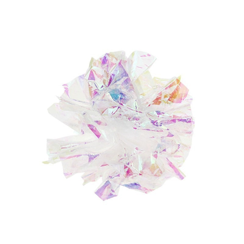 Ce jouet de chat de boule de papier de fabrication de bruit coloré est une excellente façon de garder votre chat