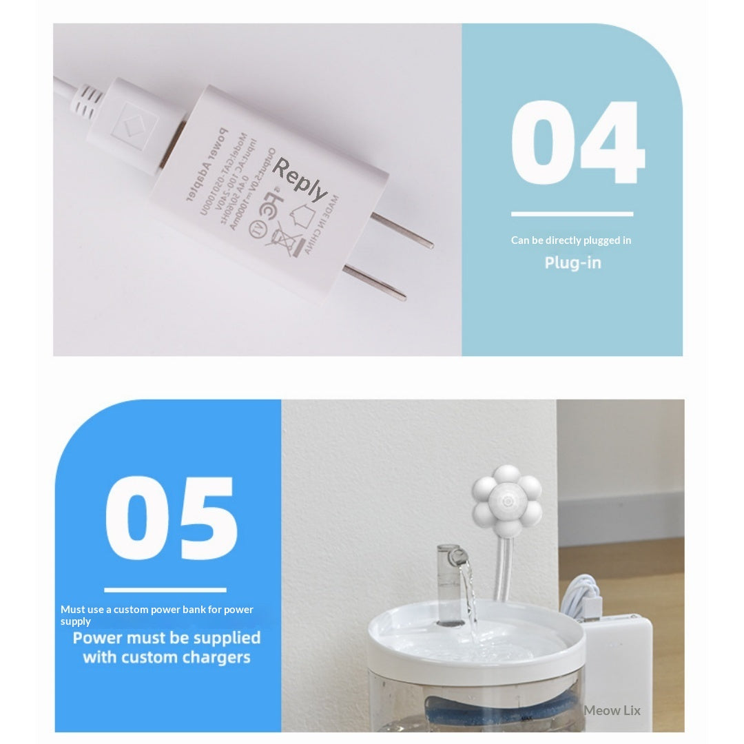 Accessoire de capteur intelligent pour la fontaine d'eau de chat