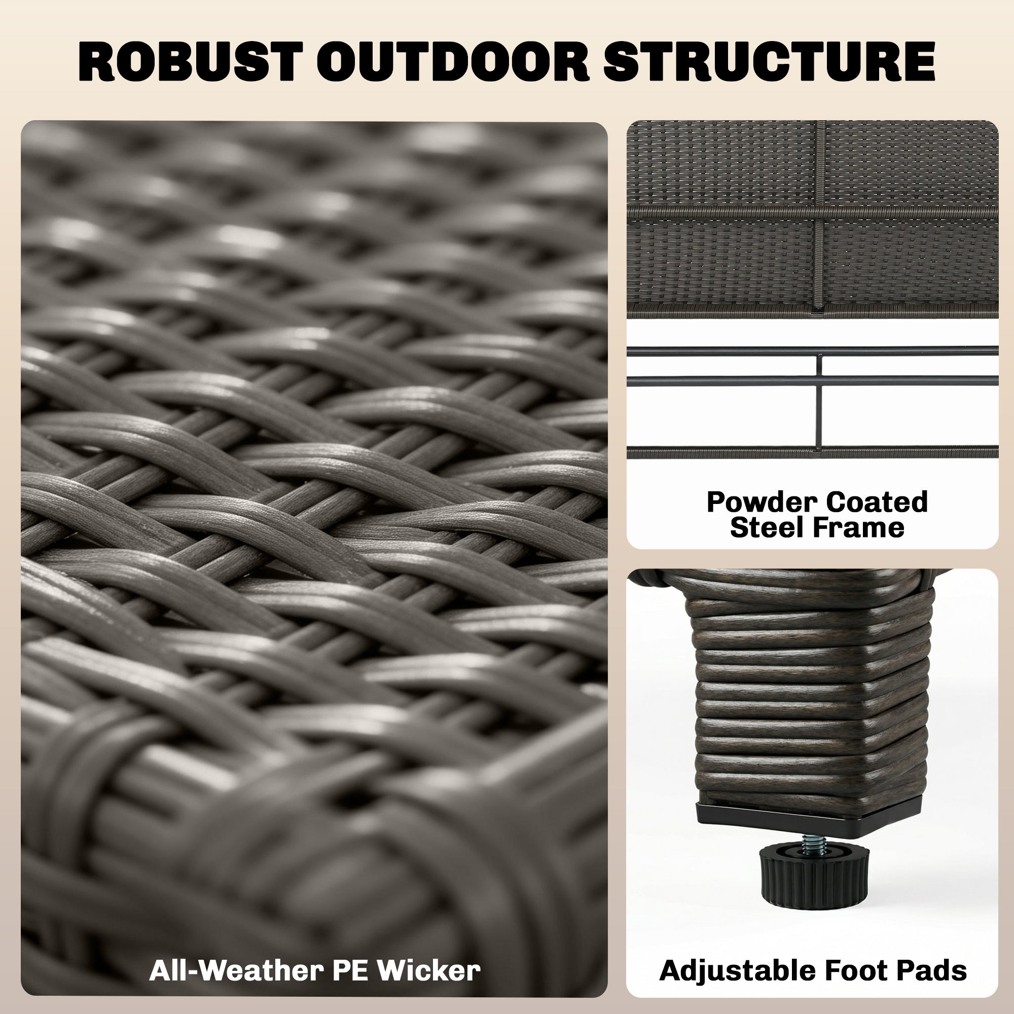 Patio Rattan Daybed