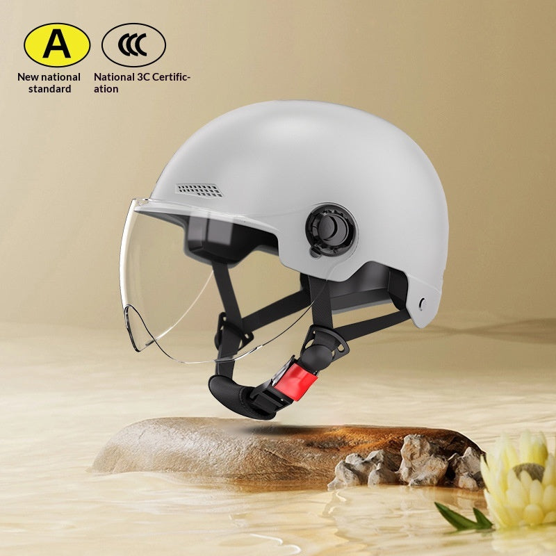Femmes Summer Sun-Protection Half Casque