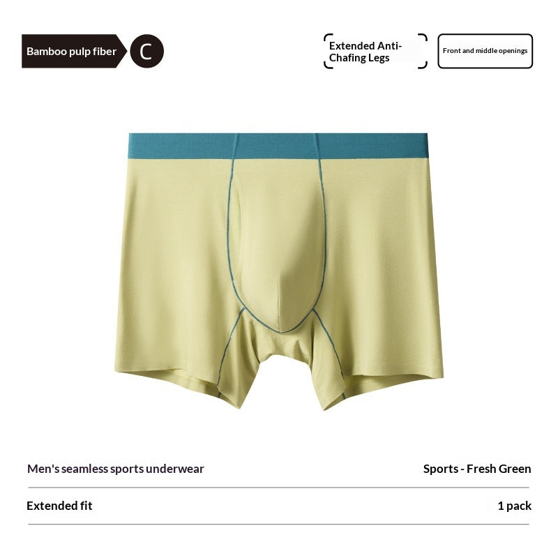 Sous-vêtements sport de longue durée pour hommes Bamboo Pulp Fiber