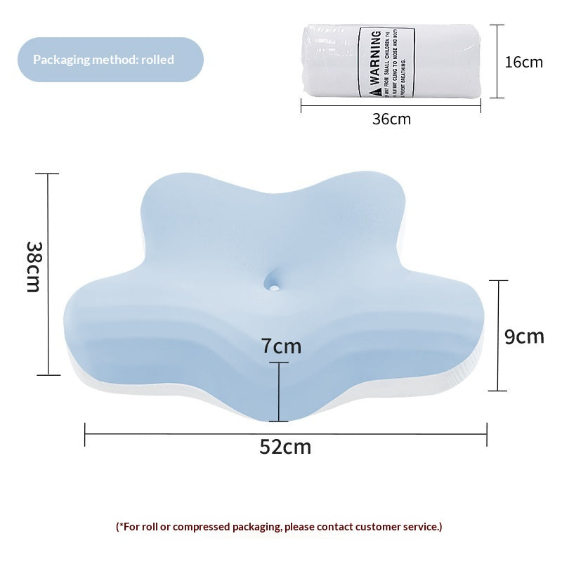 Mémoire Mousse Oreiller Core that Resists Sinking offre un support de pression zéro pour un meilleur sommeil