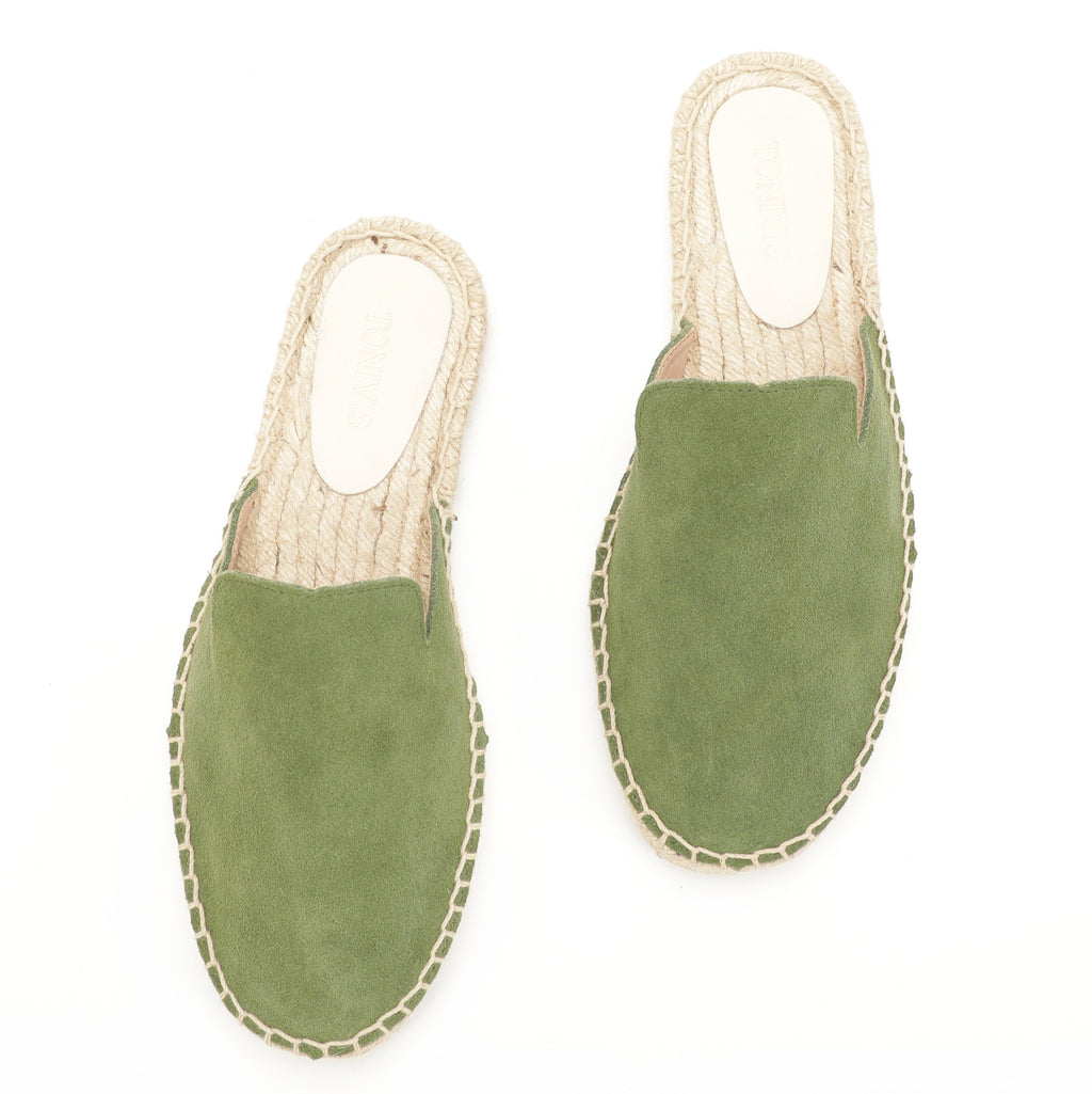 Chaussure de pêche à la main en chanvre Toile tissée et chaussons en cuir nubuck
