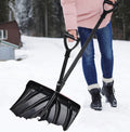 Fabrique 2 en 1 double poignée épargnant 18 pouces Snow Shovel Snow Shovel Plastic Shovel G