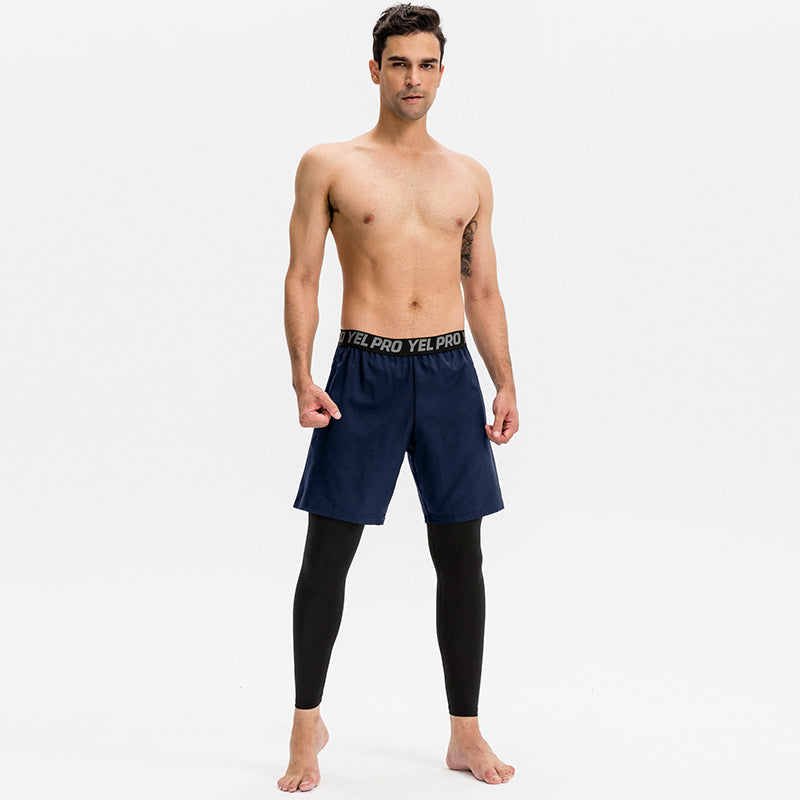 Pantalons de séchage rapide haute élastique pour hommes