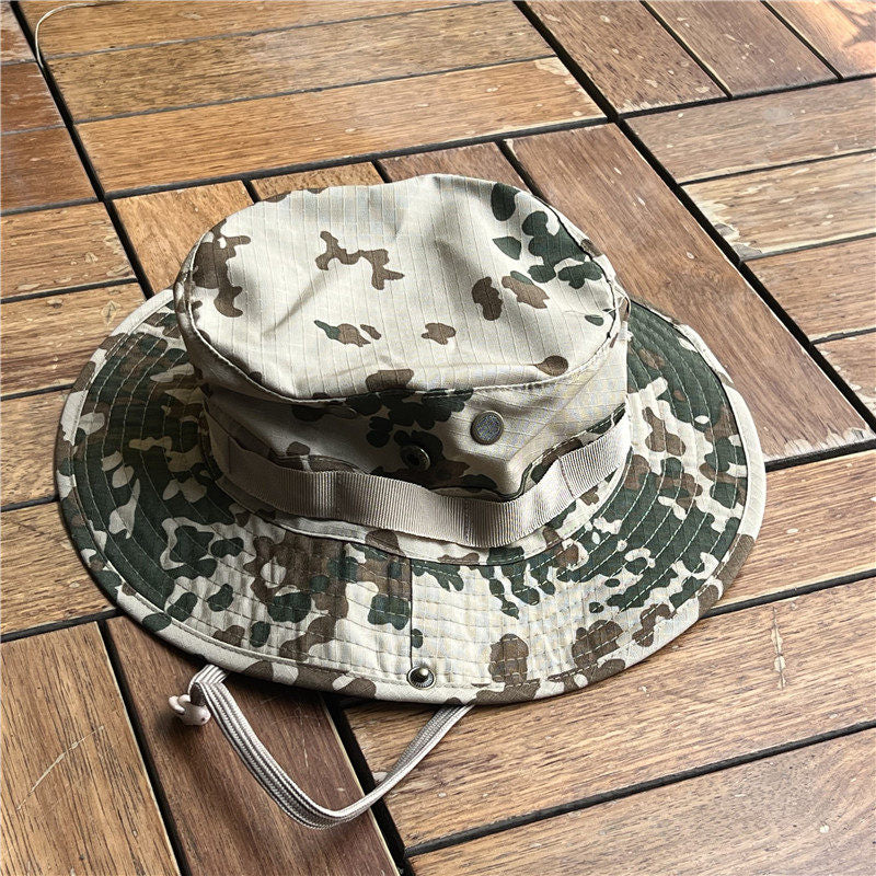 Chapeau Granite Camouflage Boonie avec un design tactique brim arrondi