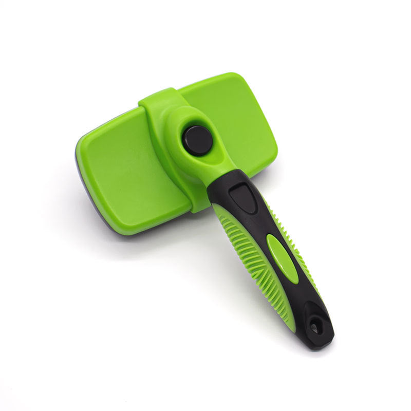 Brosse auto-nettoyante pour chien pour la couverture