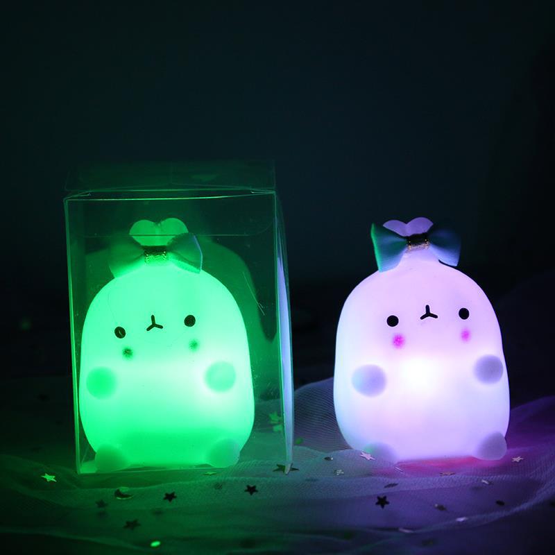 École primaire maternelle Tanabata cadeau mignon lapin lumière de nuit